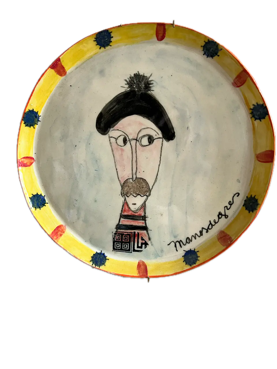 Platos Carita Franchute Negro 2