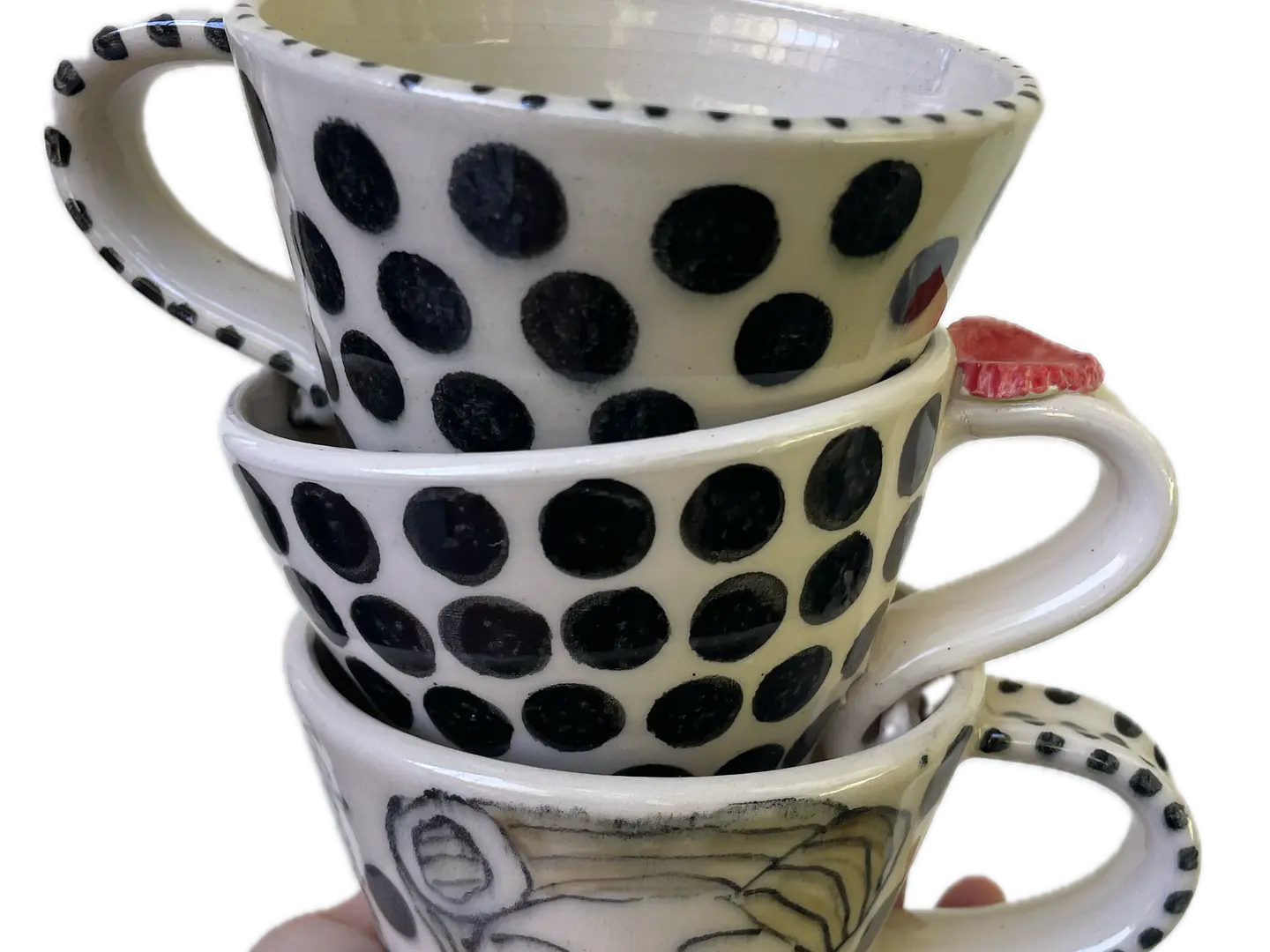 Tazones Polka Dots 6