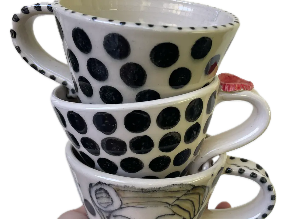 Tazones Polka Dots 6