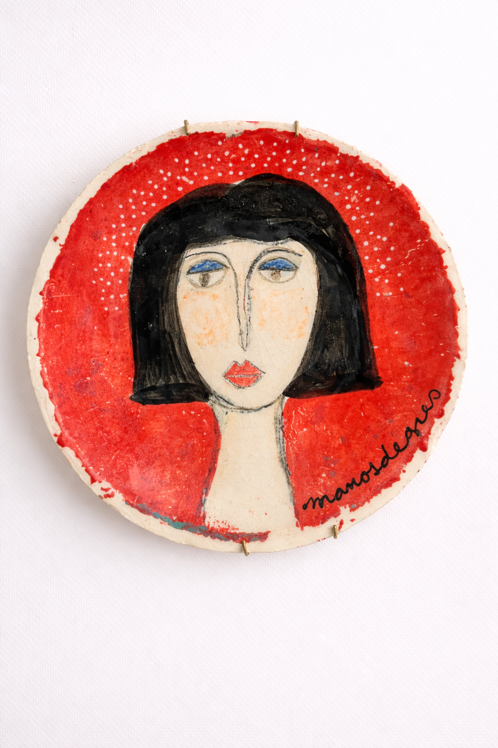 Platos Carita Cleopatra Rojo 1
