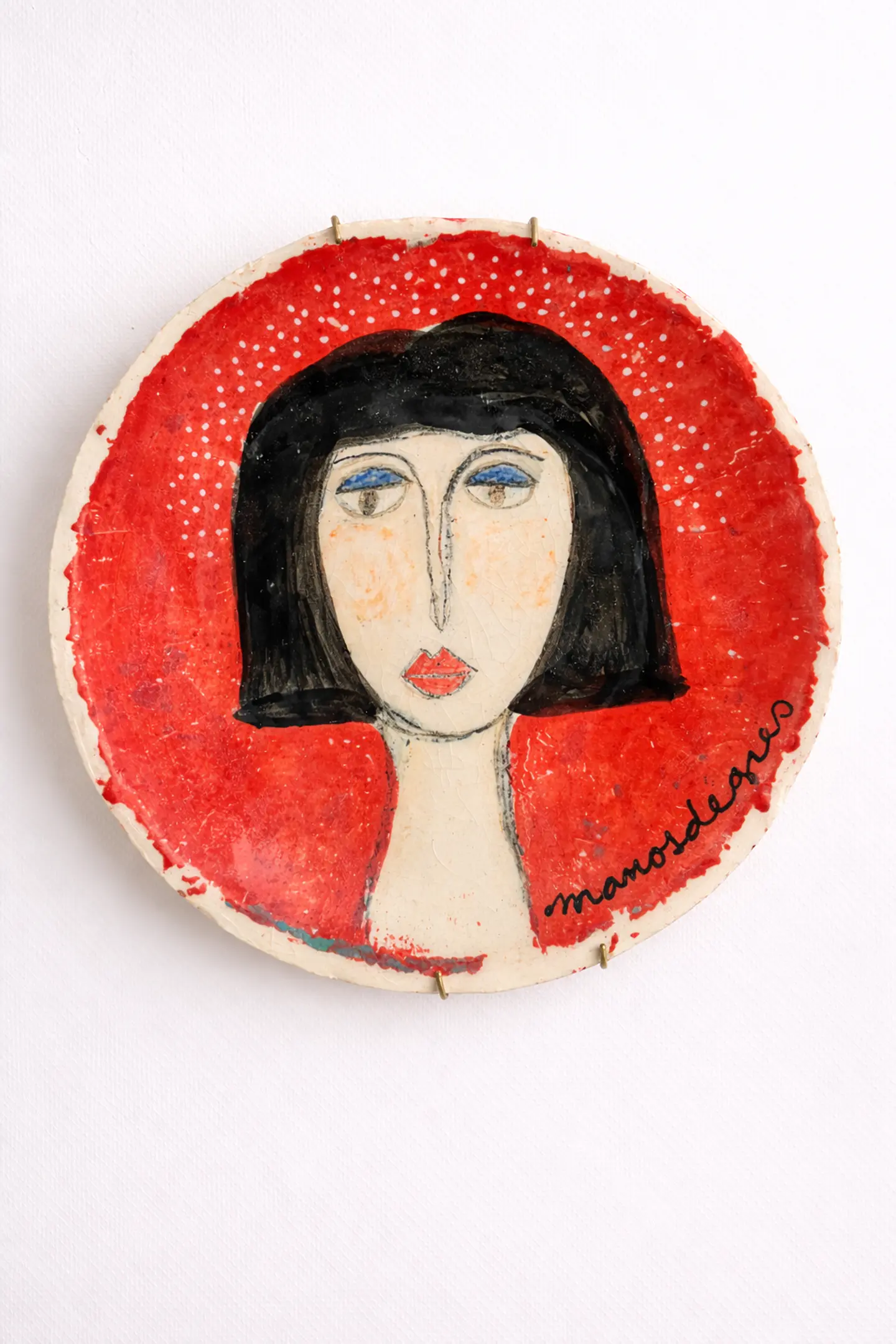 Platos Carita Cleopatra Rojo 1