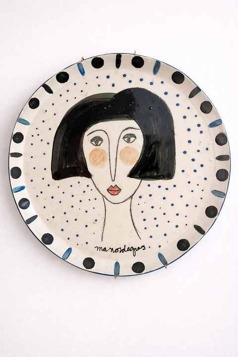 Platos Carita Cleopatra Blanco