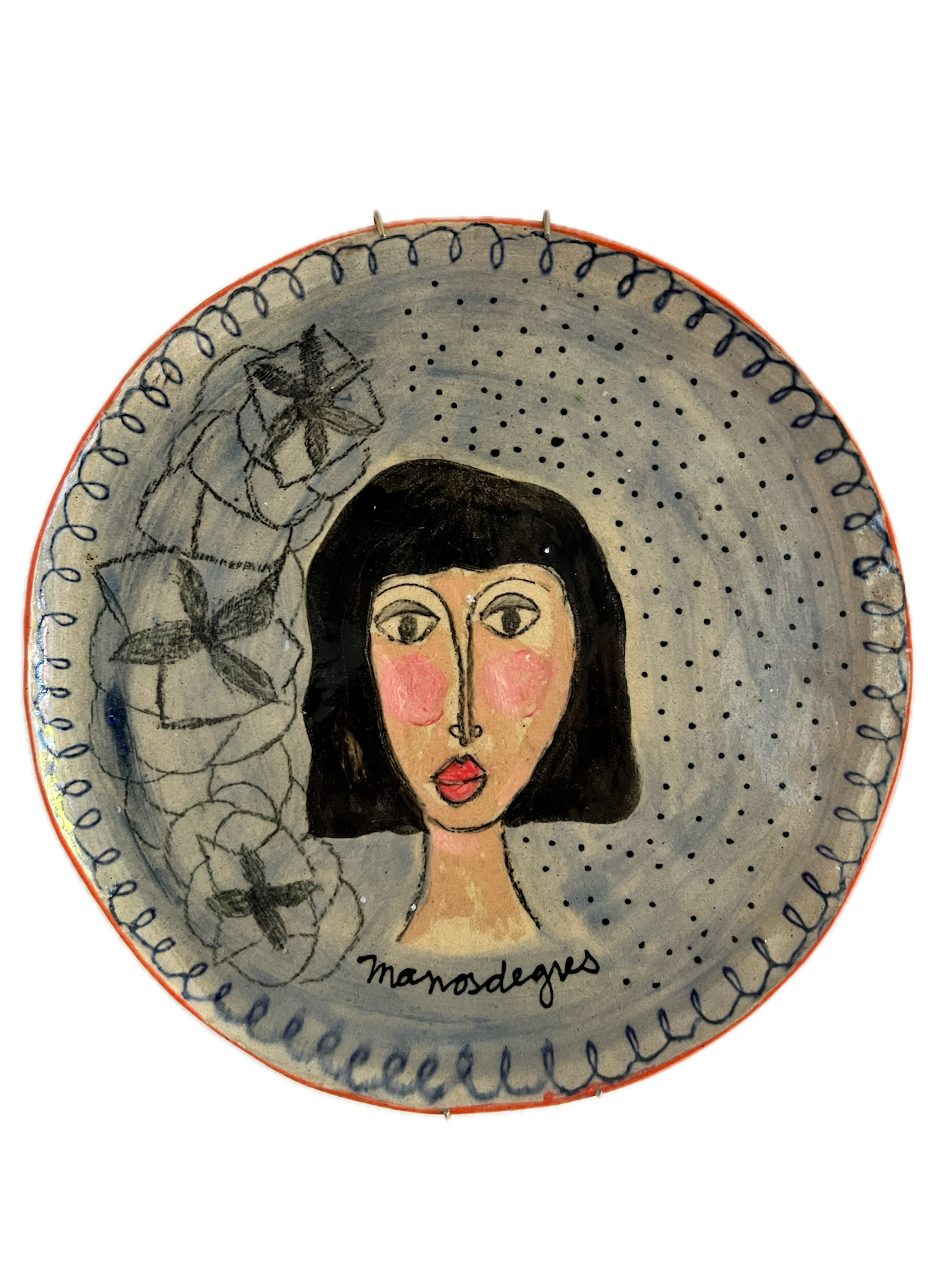 Platos Carita Cleopatra Azúl 2