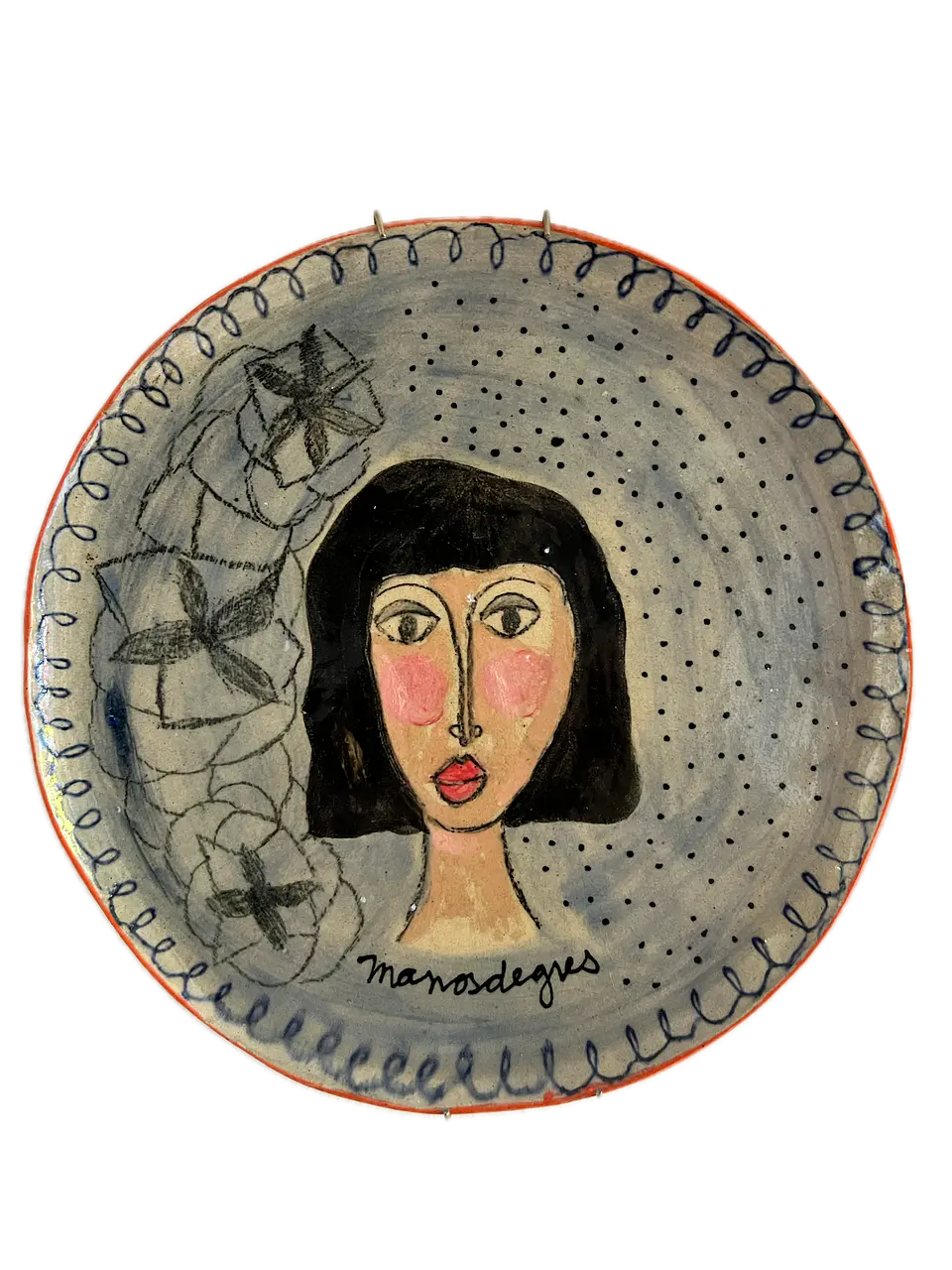 Platos Carita Cleopatra Azúl 2