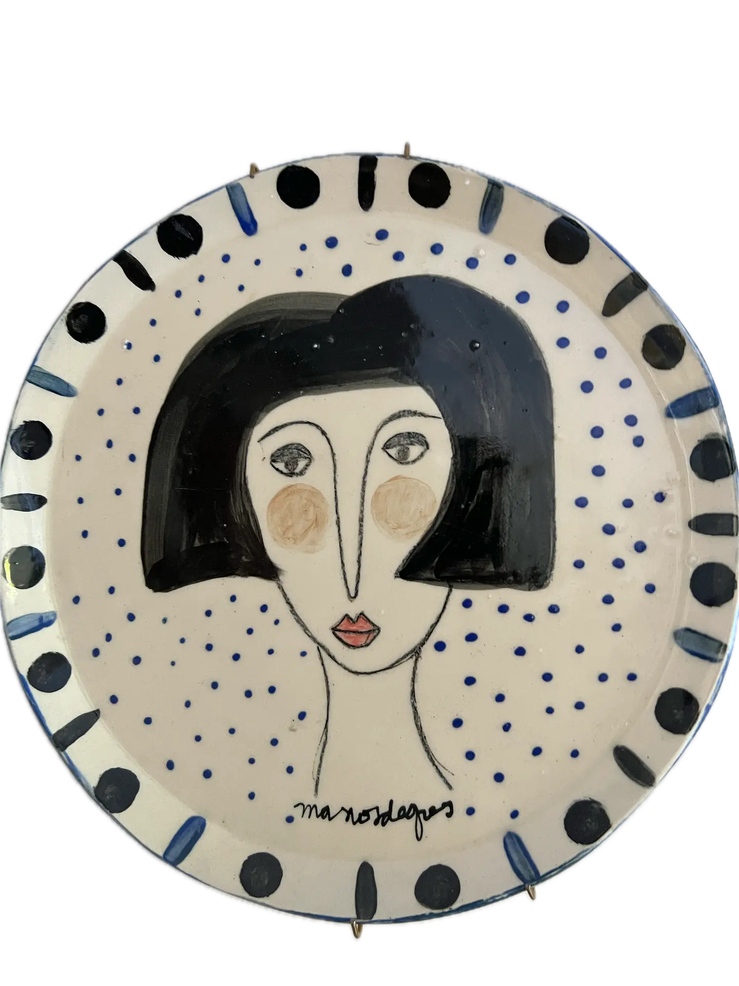 Platos Carita Cleopatra Blanco 2