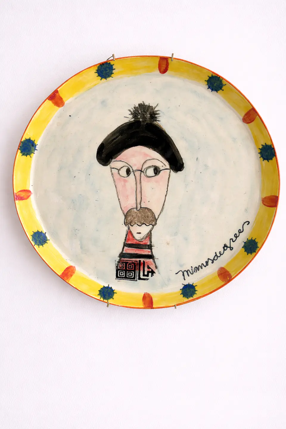 Platos Carita Franchute Negro 1