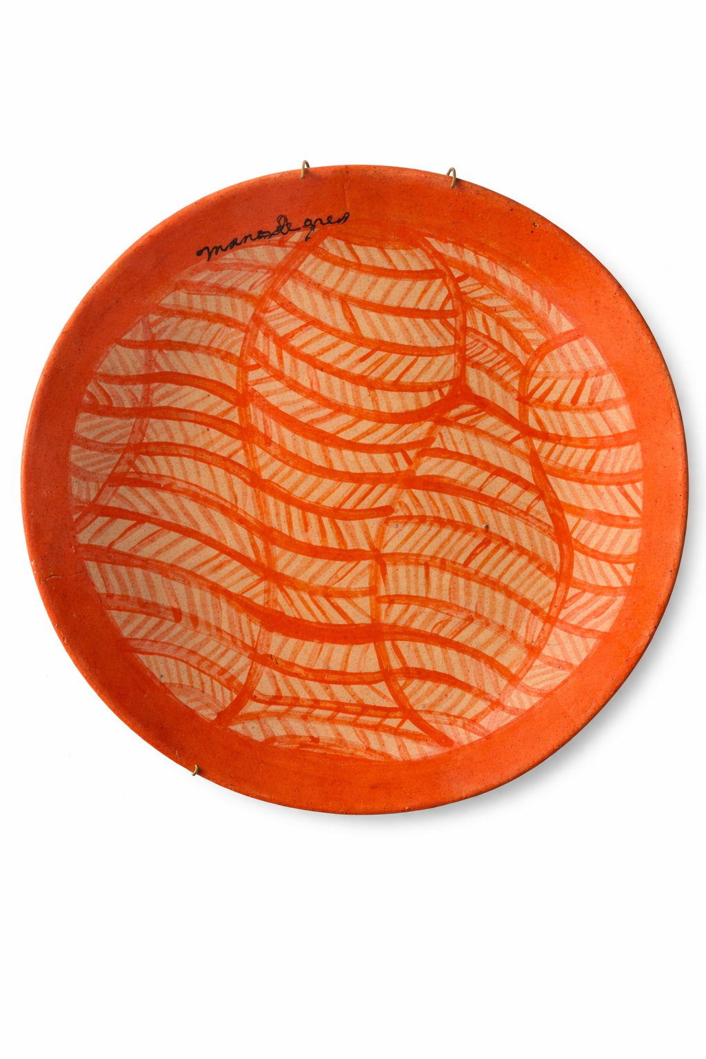 Plato Asimétrico Naranja 1