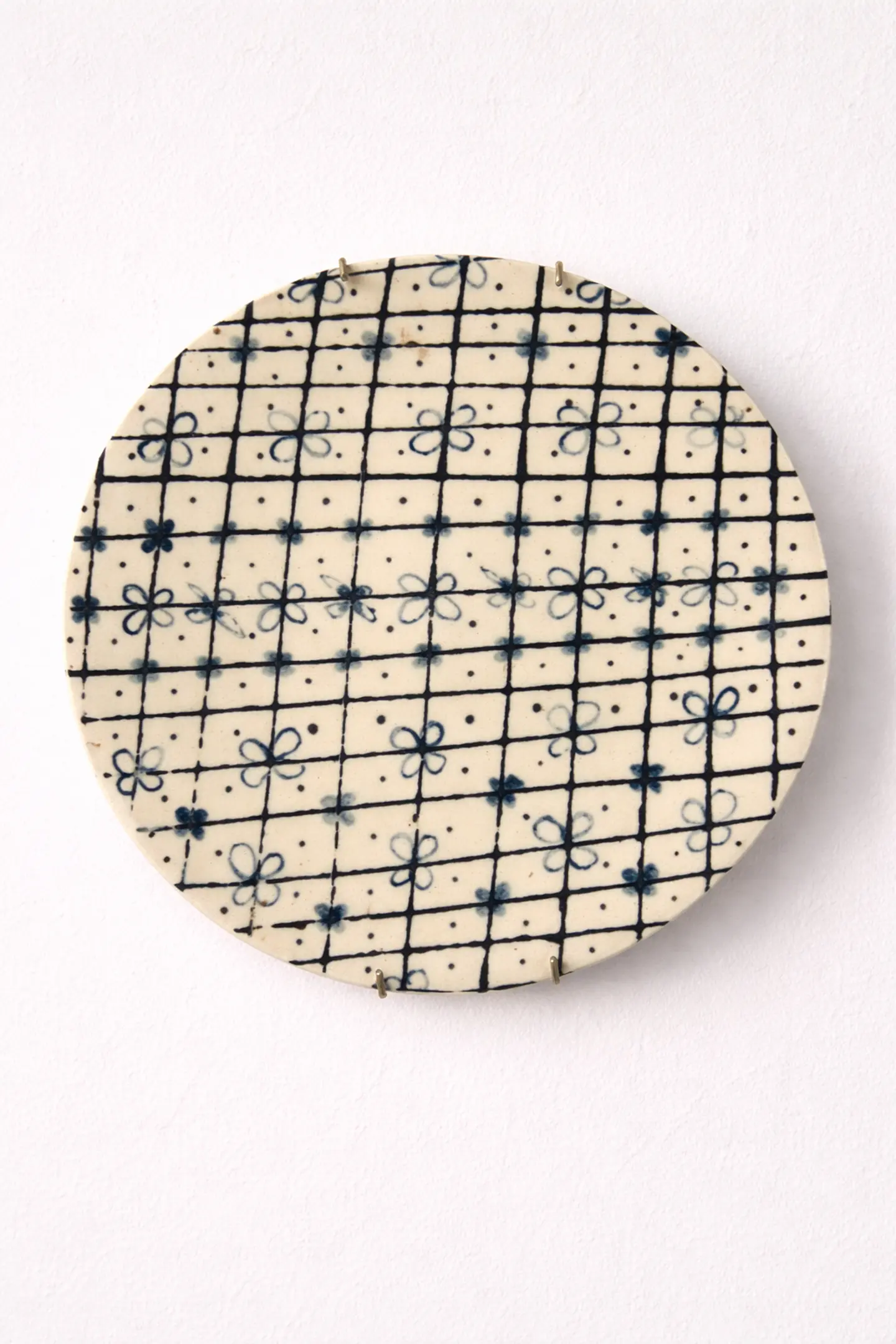 Plato Flores y Rayas 1