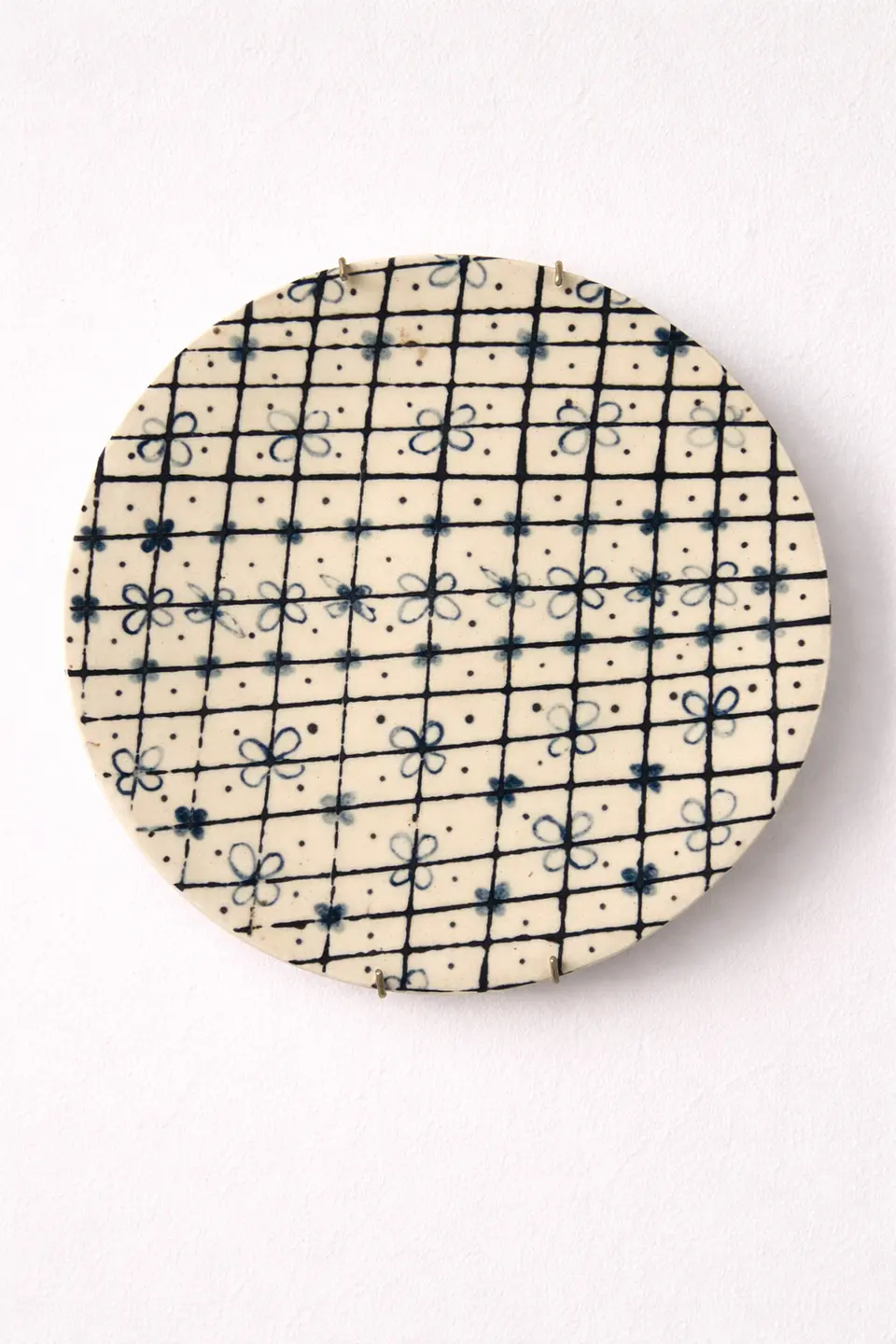 Plato Flores y Rayas 1