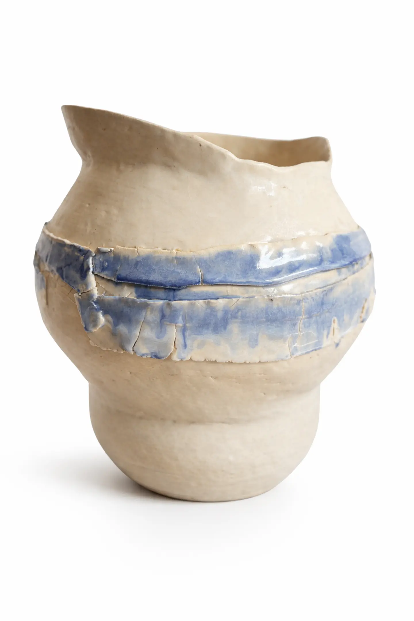 Florero Cinta Azul 1