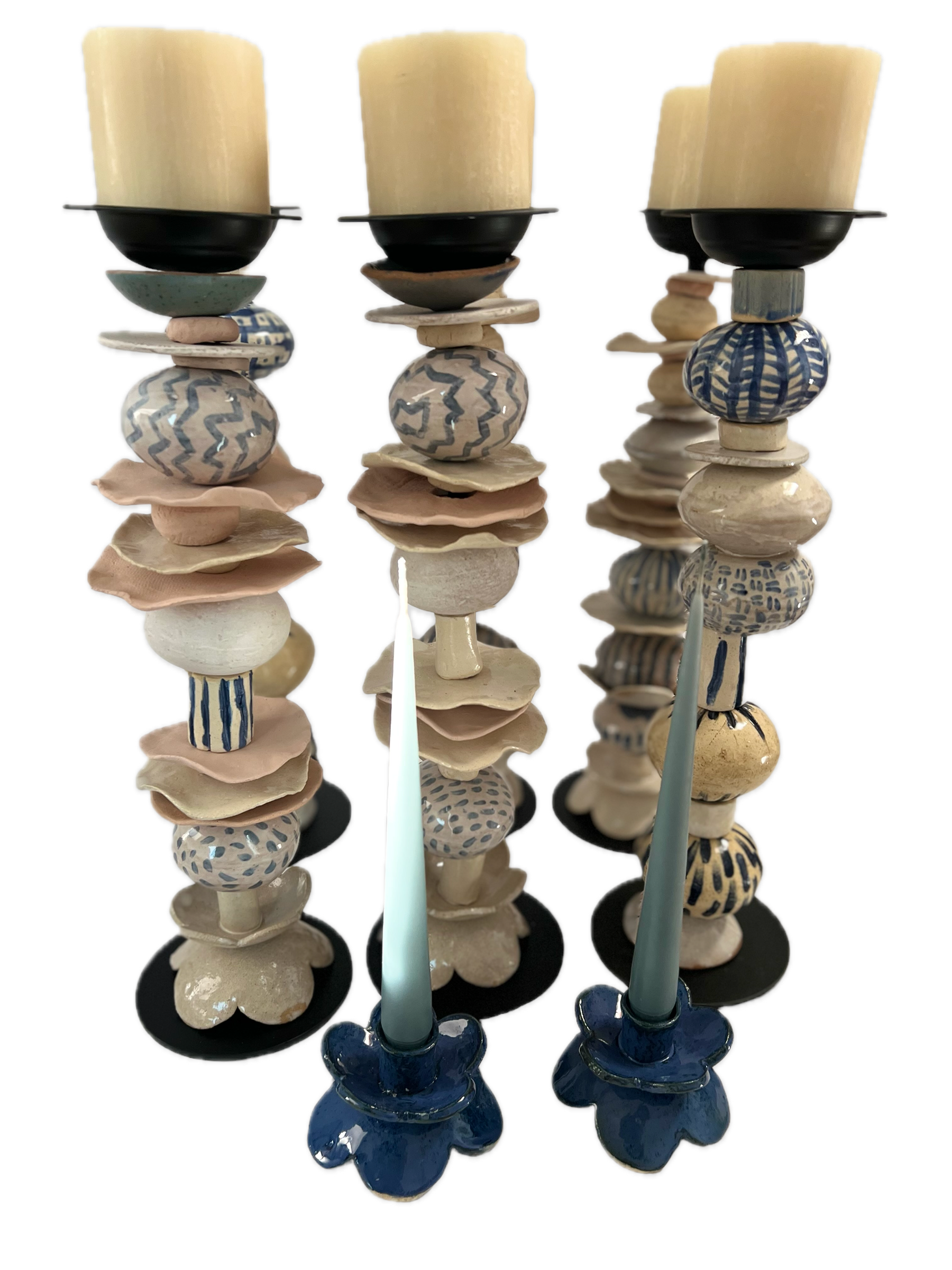 Candelabros Manos de Gres 3