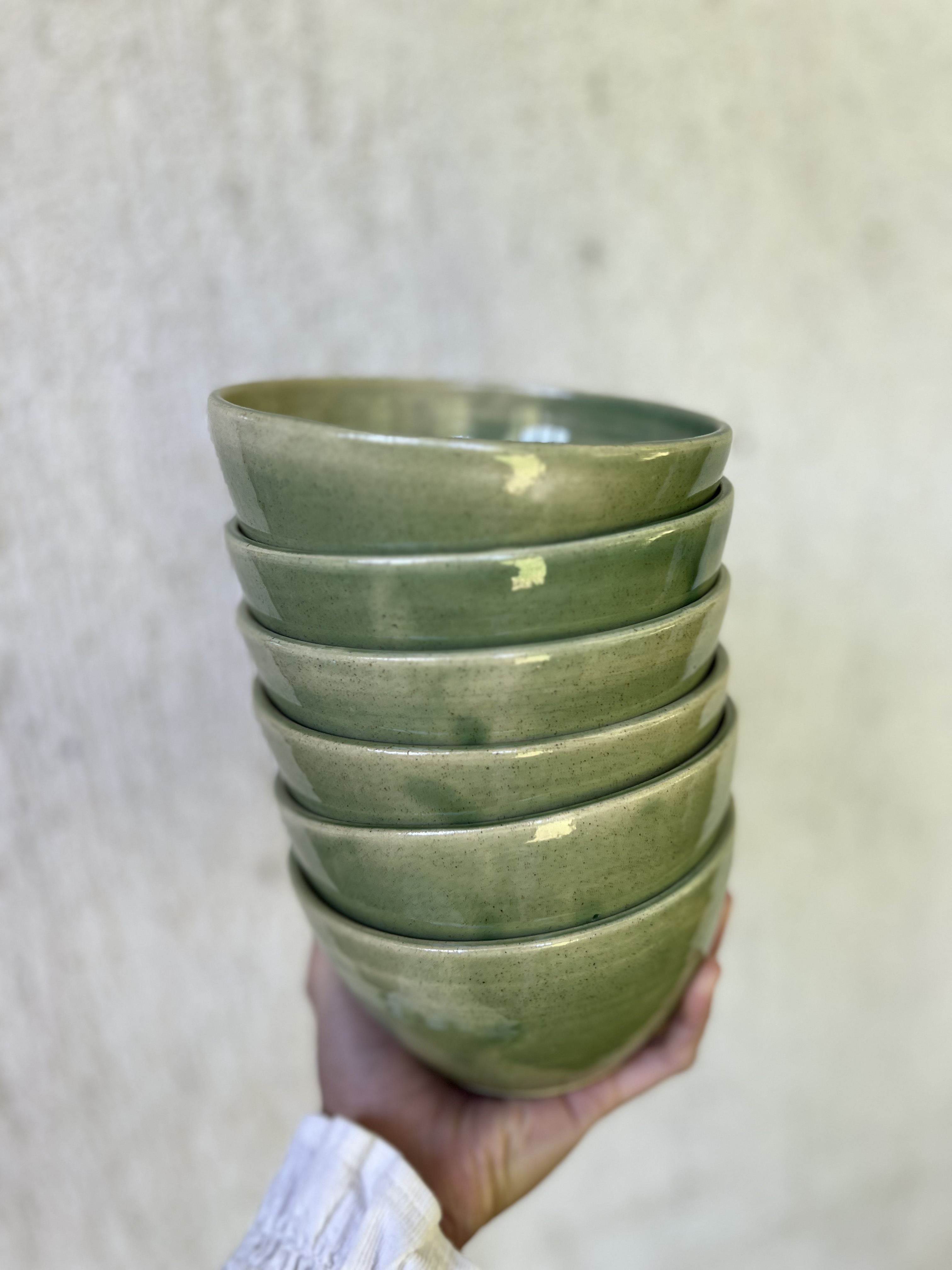 Set 6 Bowls Verde Musgo 2