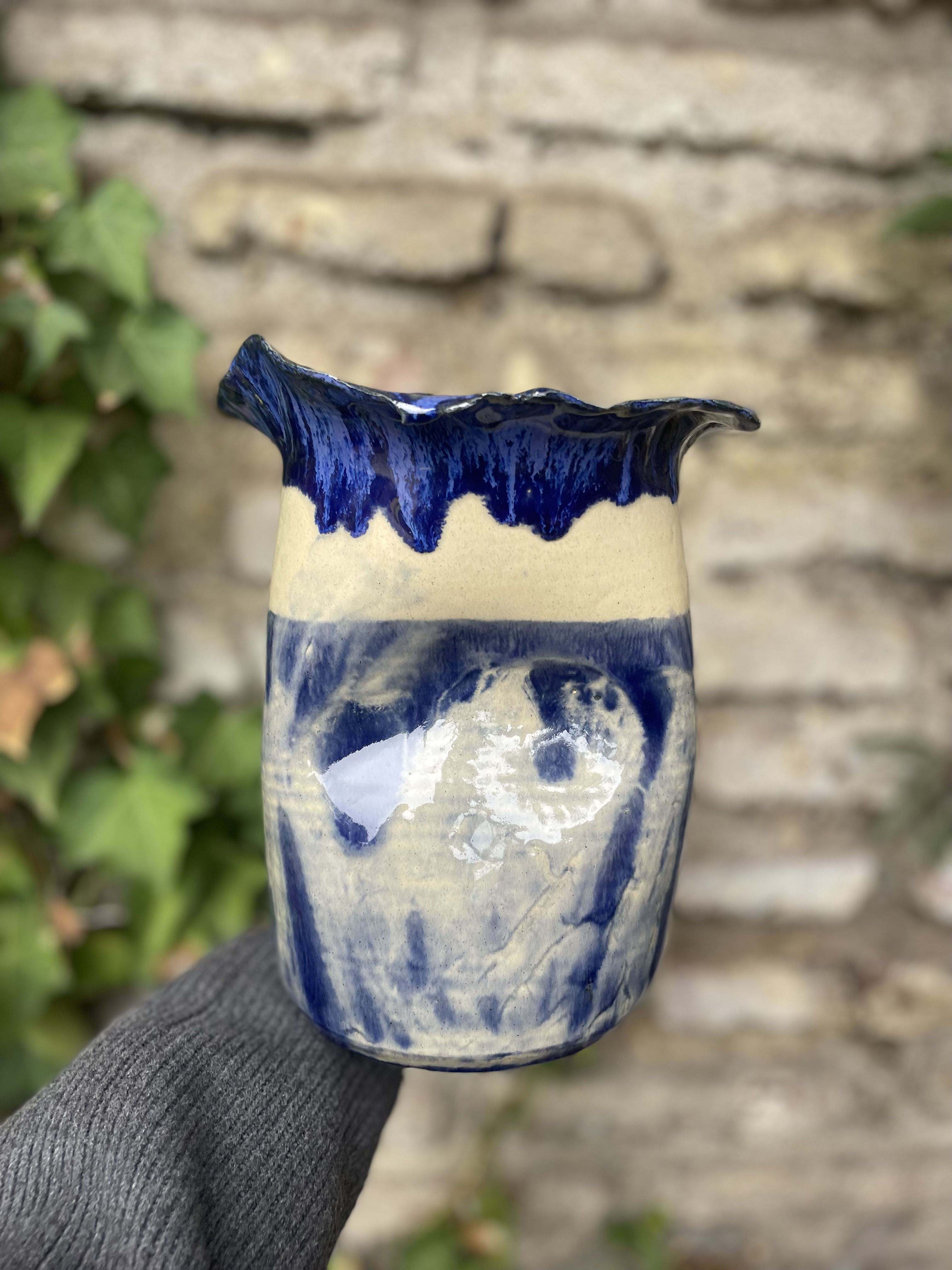 Florero Despertar Azul 2