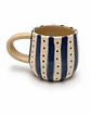 Espresso Rayas y Puntos Azul - Miniatura 1