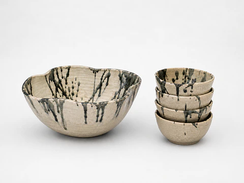 Juego de Bowls Origen Azul Mate