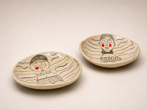 Set 2 Platos Flotantes