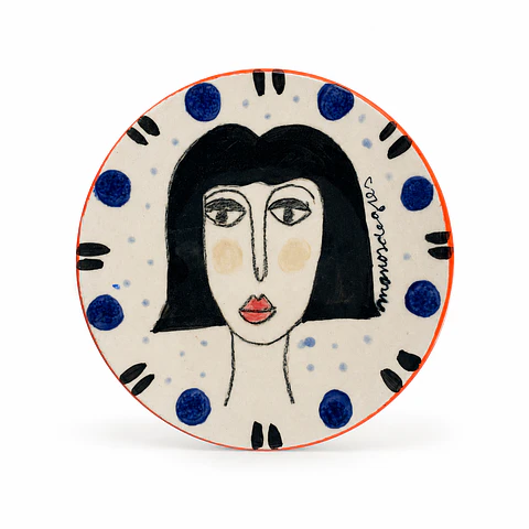 Platos Carita Cleopatra Polka Dots