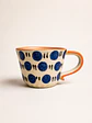 Juego de Tazas y Platos Polka Dots (a pedido) - Miniatura 3