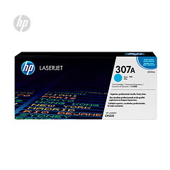 hp toner 307a acp522a ciano laserjet original (CE741A)