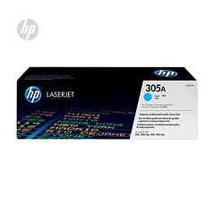 HP Toner 305A Ciano Laserjet Original (CE411A)