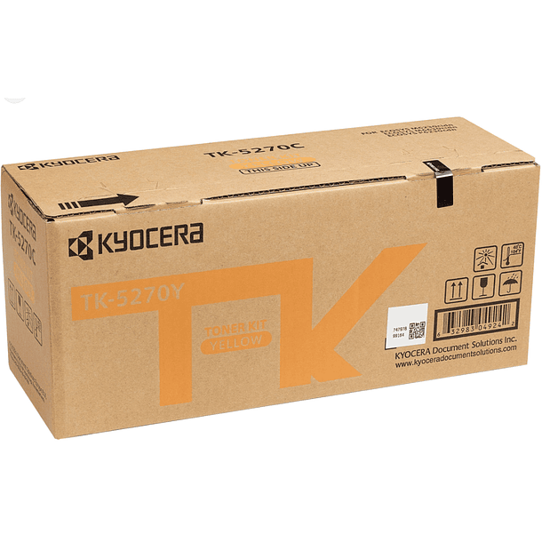 Kyocera Toner TK-5270Y Amarelo Original 2