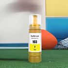 Recarga de tinta Premium Amarela Ideal para Epson Séries L1200-L3151 1