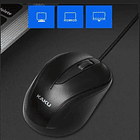 🖱️ Mouse com Fio KAKU Preto – Simples, Confortável e Eficiente para o Dia a Dia 3