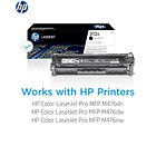 🖨️ Toner HP 312A Preto (CF380A) Original - Compatível com HP LaserJet Pro M476dn / M476dw / M476nw 3