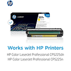 🖨️ Toner HP 307A Amarelo (CE742A) Original - Para Impressoras LaserJet CP5225 / CP5220 3