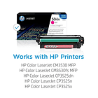 🖨️ Toner HP 504A (CE253A) Magenta Original – Para Impressoras LaserJet CP3525 / CM3530 – Alta Qualidade e Rendimento 3