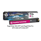 🖨️ Tinteiro HP 913A Magenta (F6T78AE) Original - Para PageWide 352, 377, Pro 377, 452, 477, 552 e 577 3
