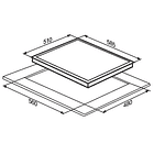 Cooktop de Embutir a Gás e Indução PM622FC-PRO 2