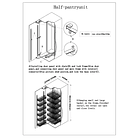 Despensa de Cozinha Deslizante BK7360 3