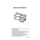 Cesto de Esquina Mágica BK5080 (Esquerdo e Direito) 9