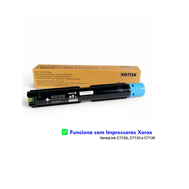 Toner Cyan Xerox VersaLink C7120 / C7125 / C7130 – Original (006R01825) 2