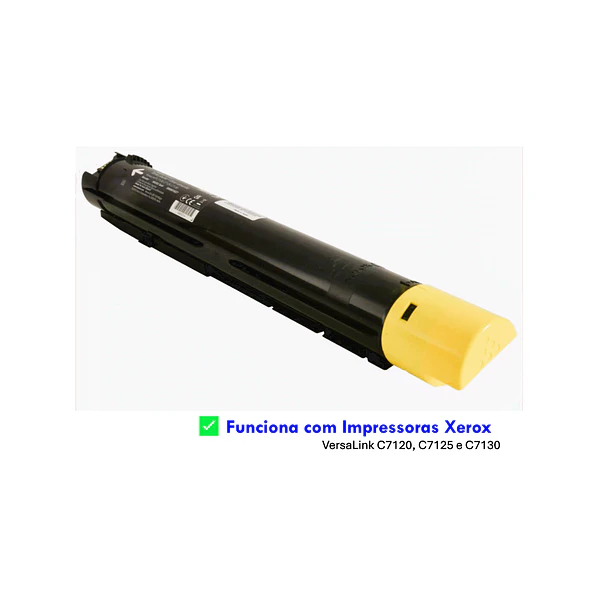 Toner Xerox VersaLink Amarelo C7120 / C7125 / C7130 – Original (006R01827) 2