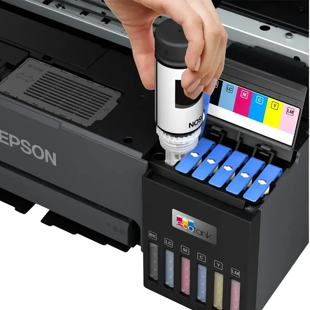 Impressora Fotográfica Epson EcoTank L8050 Wi-Fi A4 6 Cores com Sistema de Tanque de Tinta 5