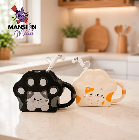 TAZA PATITA CON BOMBILLA
