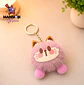 LLAVERO GATITO POMPON COLORES - Miniatura 6
