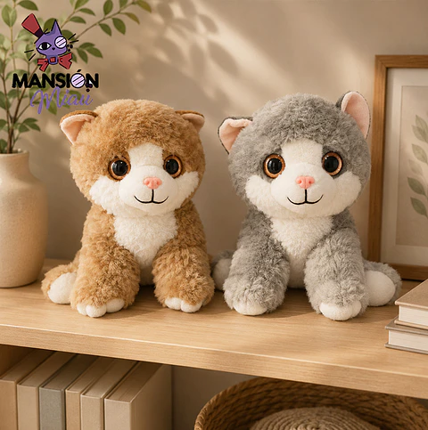 PELUCHE GATO CON SONIDO