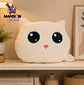 PELUCHE COJIN CABEZA DE GATO - Miniatura 1