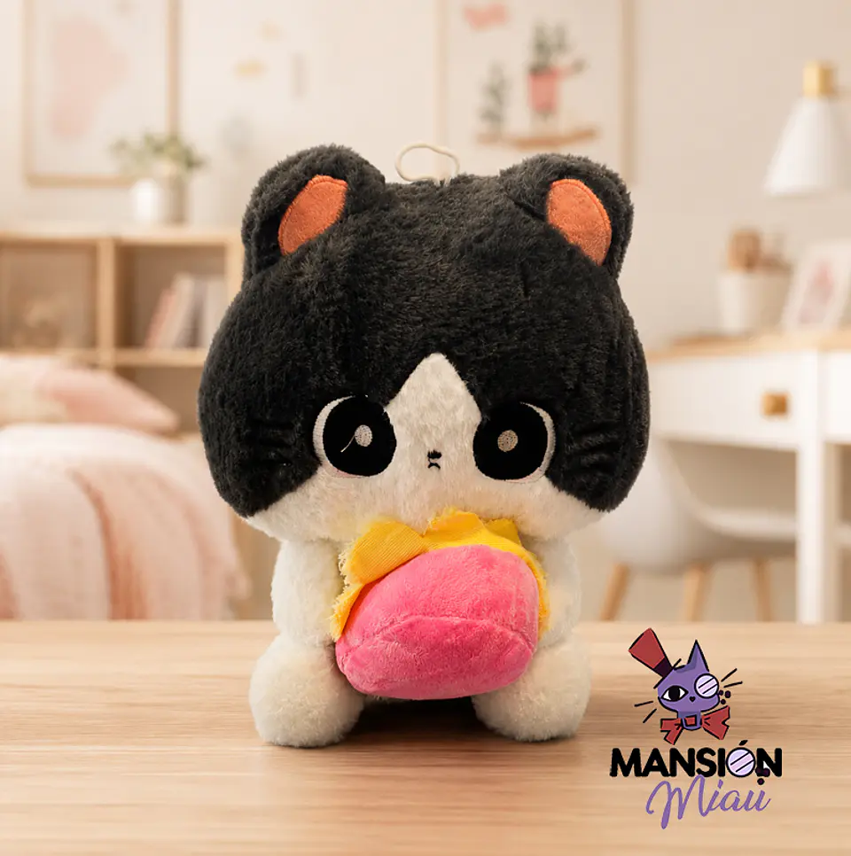PELUCHE GATO CON PASTEL 3