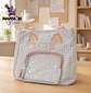 CARTERA CARA DE GATO CON TEXTURA - Miniatura 2