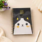 LIBRETA CUADRICULADA A5 CUTE CAT - Miniatura 3