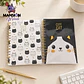 LIBRETA CUADRICULADA A5 CUTE CAT - Miniatura 1