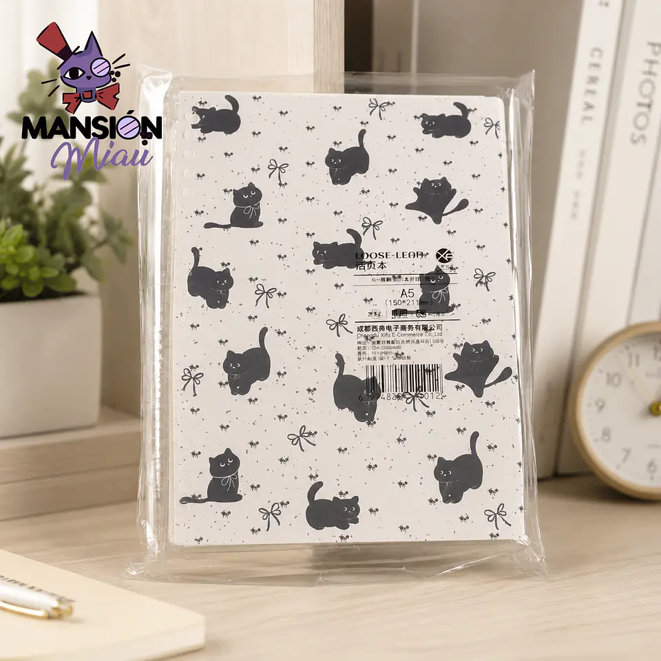 LIBRETA GATITOS ARMABLE A5  1