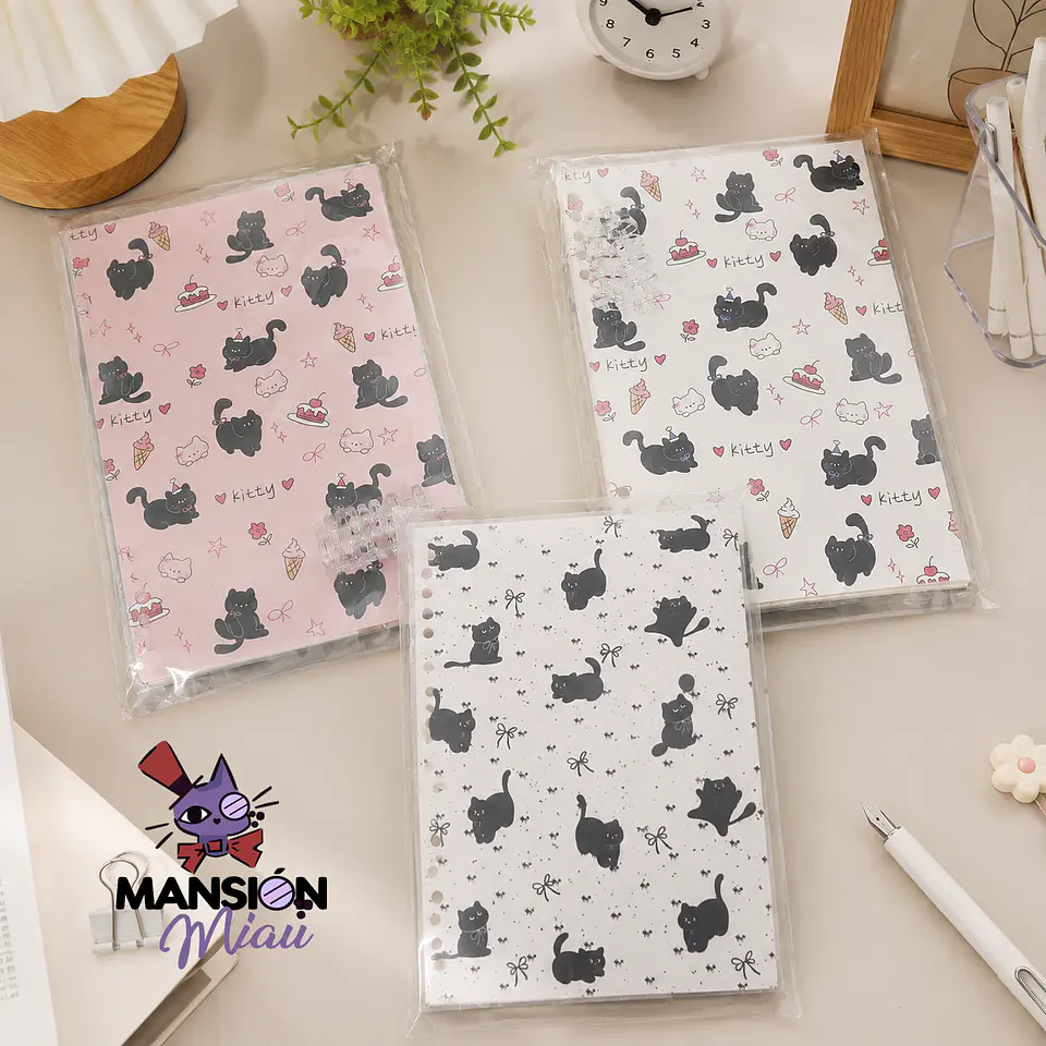 LIBRETA GATITOS ARMABLE A5  2
