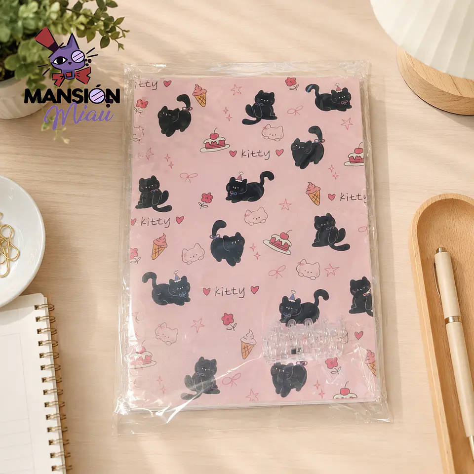 LIBRETA GATITOS ARMABLE A5  3