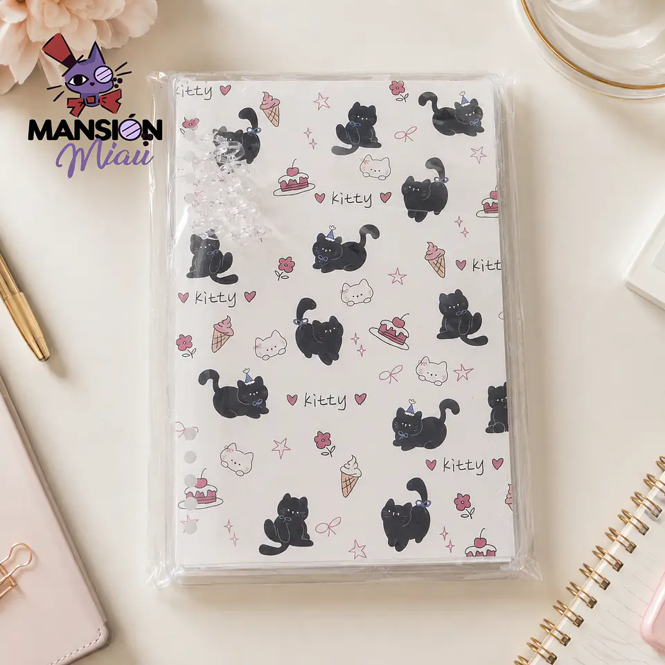 LIBRETA GATITOS ARMABLE A5  4