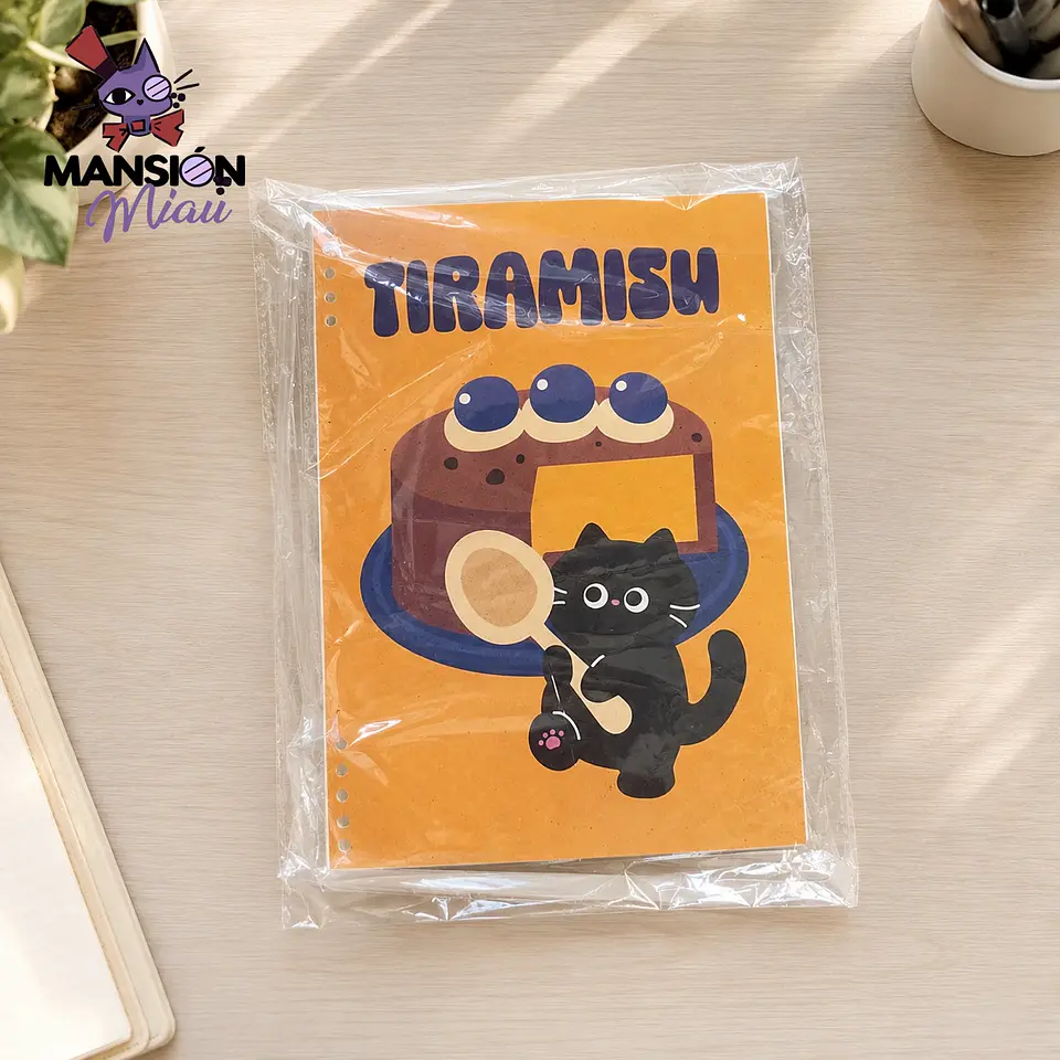 LIBRETA ESPIRAL ARMABLE B5 GATITOS Y POSTRES 4